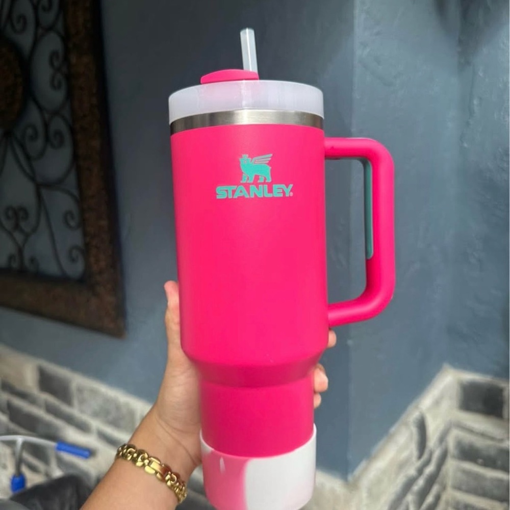 Stanley Hot Pink Travel tumbler